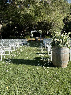 Wedding Arch/Ceremony Florals