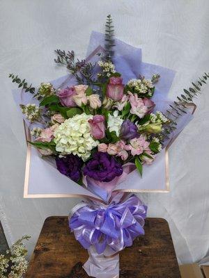 Bouquet of flowers. Picture of flowers to be deliveted sent by the florist before delivery