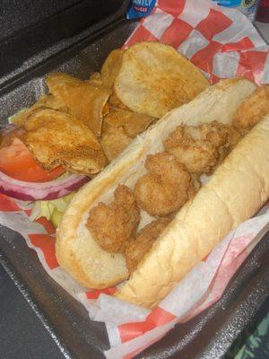 Shrimp po boy