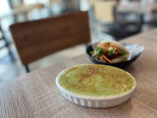 Pandan Rice Pudding