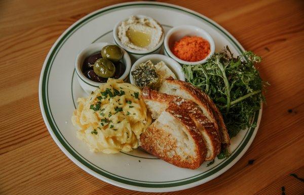 Israeli Breakfast plate