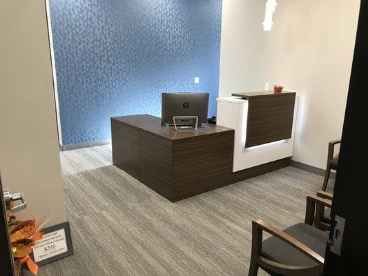 Harris Financial Advisors Reception Area