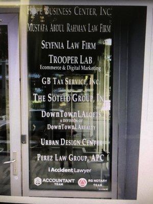 Signage for Trooper Lab