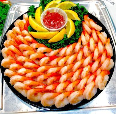 Hand crafted shrimp platters