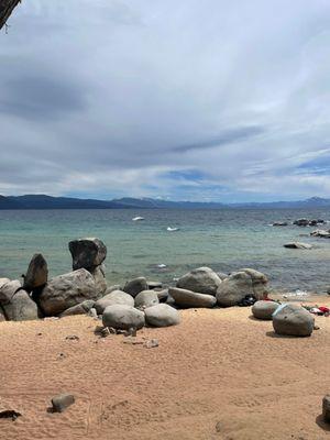 Speedboat beach