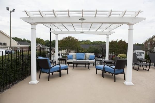 Newly Added beautiful seating area located on sundeck