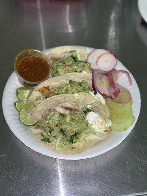 Tacos de pescado