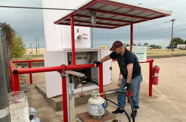 Propane Filling Station