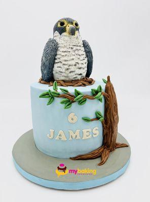 Eagle Inspired Custom Cake