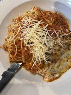 Chicken parmigiana