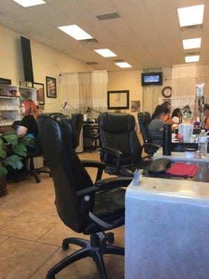 Nail salon