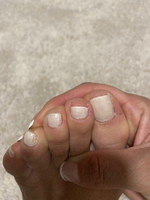 Does it look like a decent pedicure?