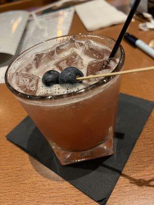 Mr. Blueberry cocktail