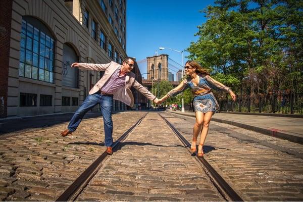 Engagement picture at Brooklyn!