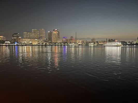 New Orleans at night