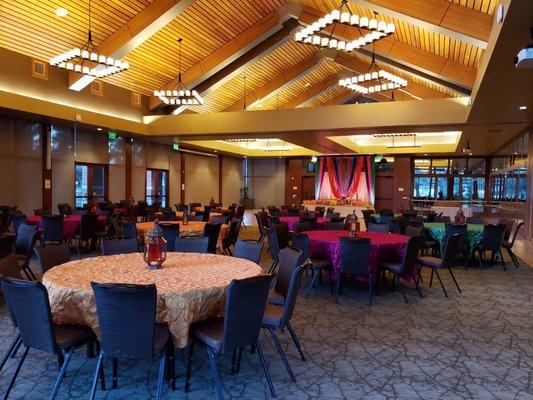 Bay Area Indian Wedding Decorations - Sangeet Decor in Pleasant Hill