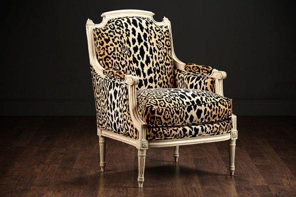 re-upholstered chair