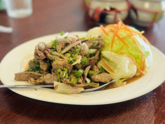 4. Grilled Pork Salad