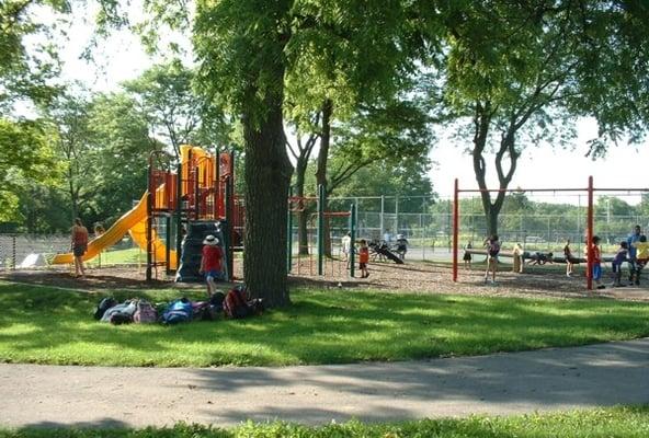 The playground at Buhr Park