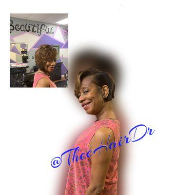 Retouch, Cut & Style! She try a shorter cut than what she is use to.