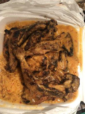 Whole chicken spicy