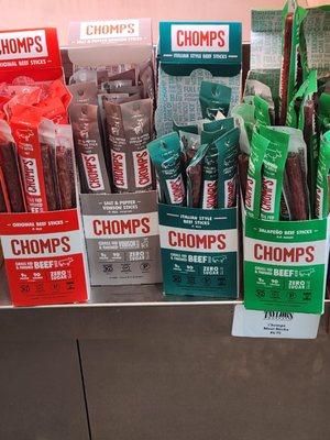 $4.75 for chomps, but average for airport prices. They have good snacks here.