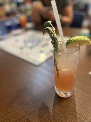 Summer sendoff mocktail