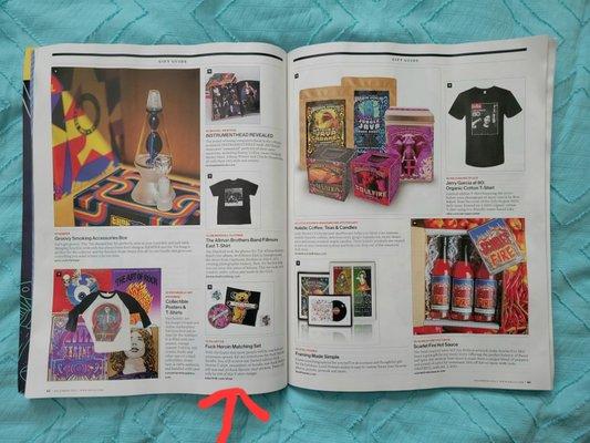 Check us out in relix magazine  helping to spread the message even further