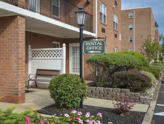 Rental Office Entrance