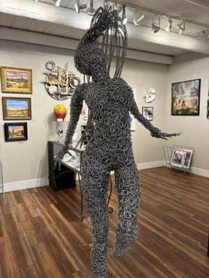 Wire sculpture