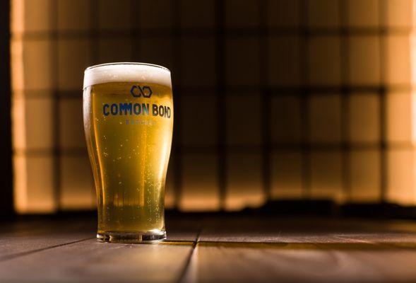 Common Bond's Blonde Ale: This easy-drinking, yet flavorful ale is crisp, perfect for a summer picnic or relaxing afternoon outdoors.