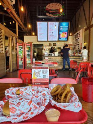 2 of Li'l Woody's Burgers and Onion Rings