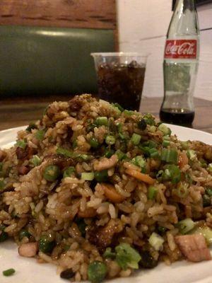 Fried Rice with BBQ Pork