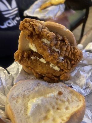 Crispy Chicken Tender Sandwich