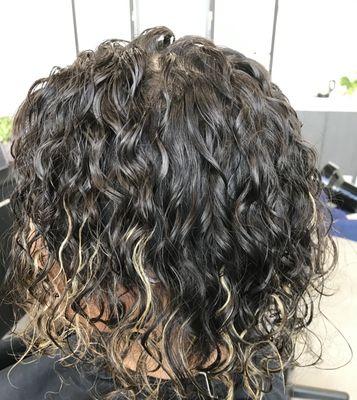 Cold wave perm