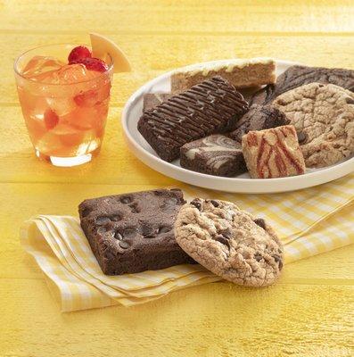 Brownies, cookies, and blondies are a delicious, anytime treat.