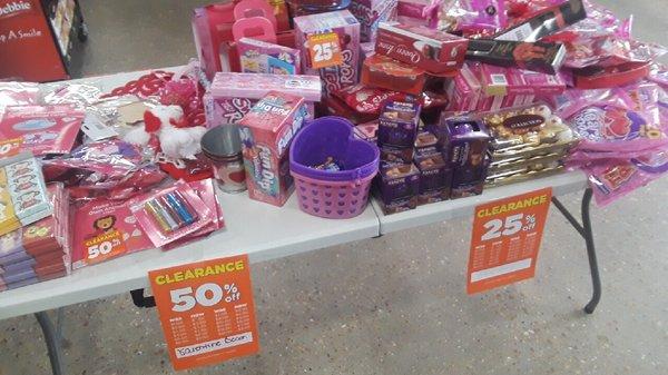 Valentines Clearance