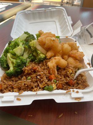 Shrimp n broccoli