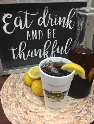 Our 'Community Famous' Sweet Tea!