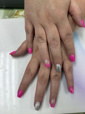 My beautiful nails! 
 Thanks Cindy!