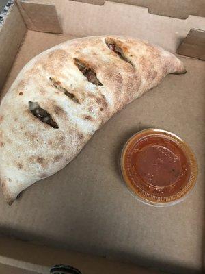 Meat Deluxe Calzone