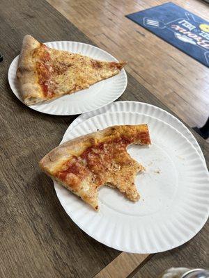 Halfway through my first slice I ordered a second