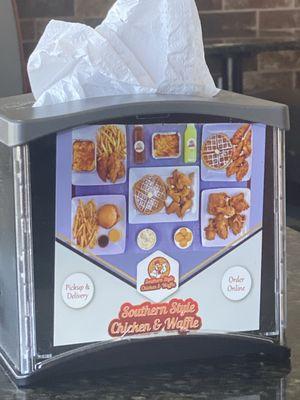 Napkin dispenser