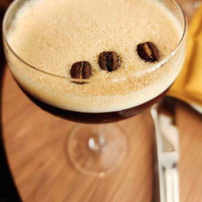 Espresso martini on tap.