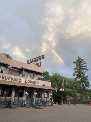 Lodge Lobby Rainbow