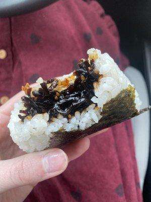 Onigiri with Kombu