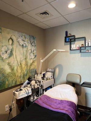 Esthetician room