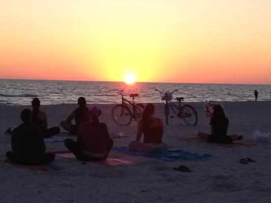 Relaxing Sunset Yoga!!