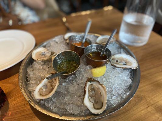 Oysters on the Half Shell