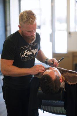 Straight Razor Shave